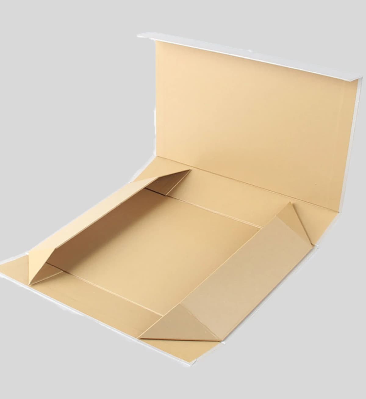 Brown Kraft Collapsible Cardboard Boxes for Packing Rigid Gift Packaging