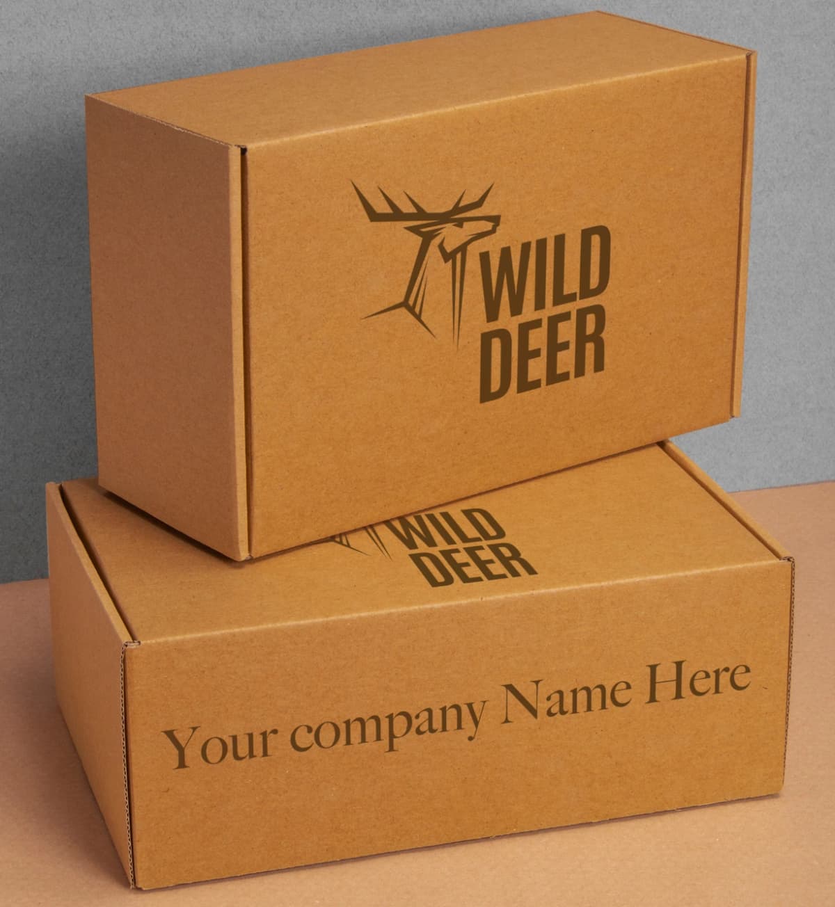Custom Corrugated Mailer Boxes - Carton box alternate view