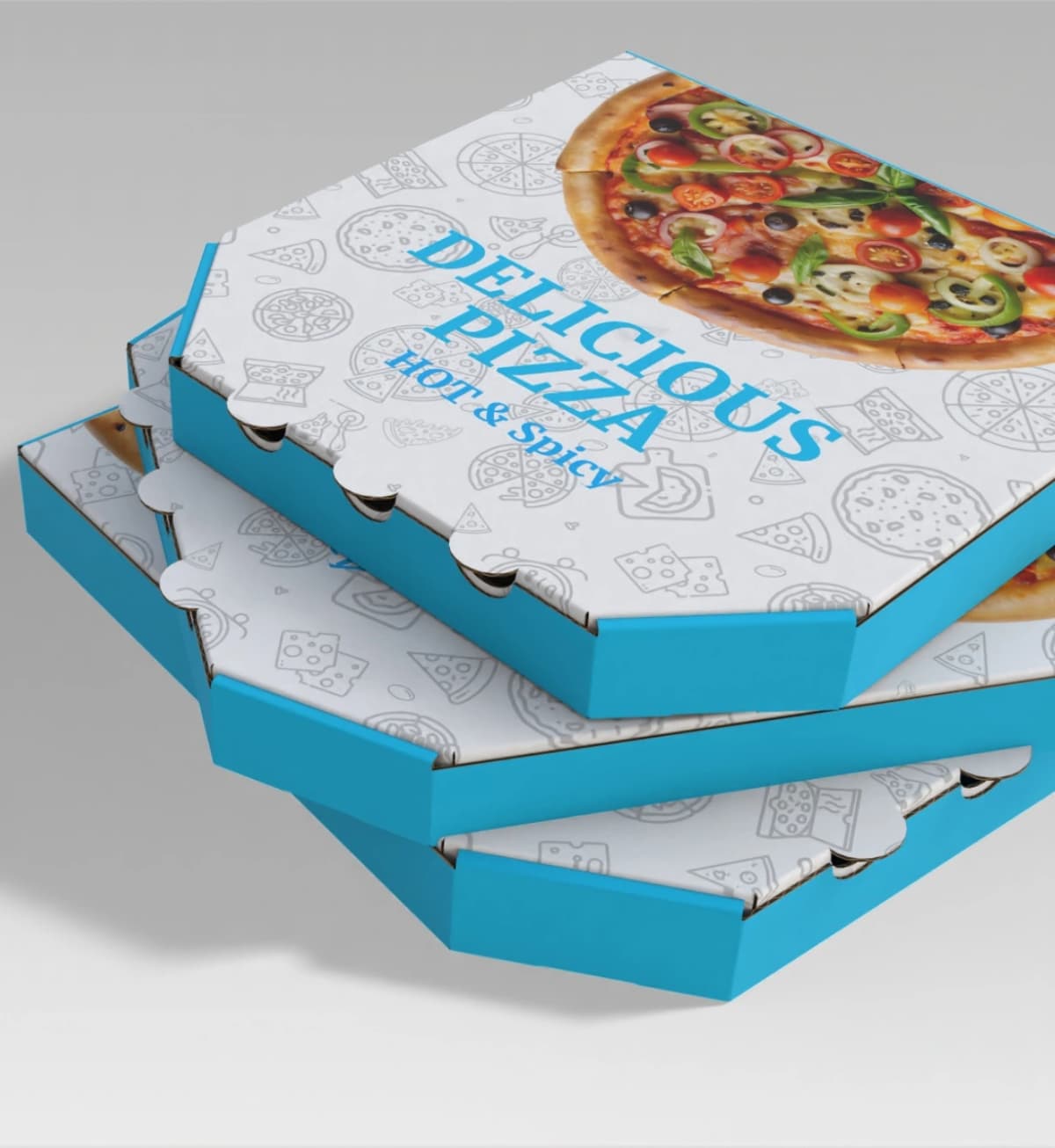 Custom White Pizza Boxes | Packaging for Restaurants | Premium Designs