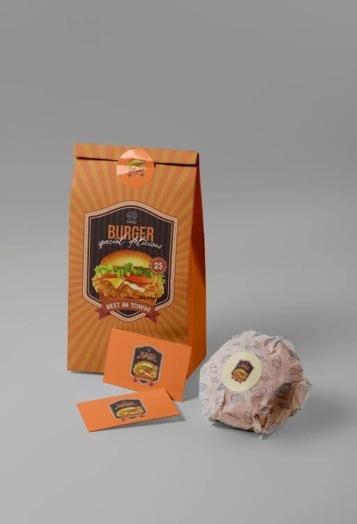 Food Packaging illustration