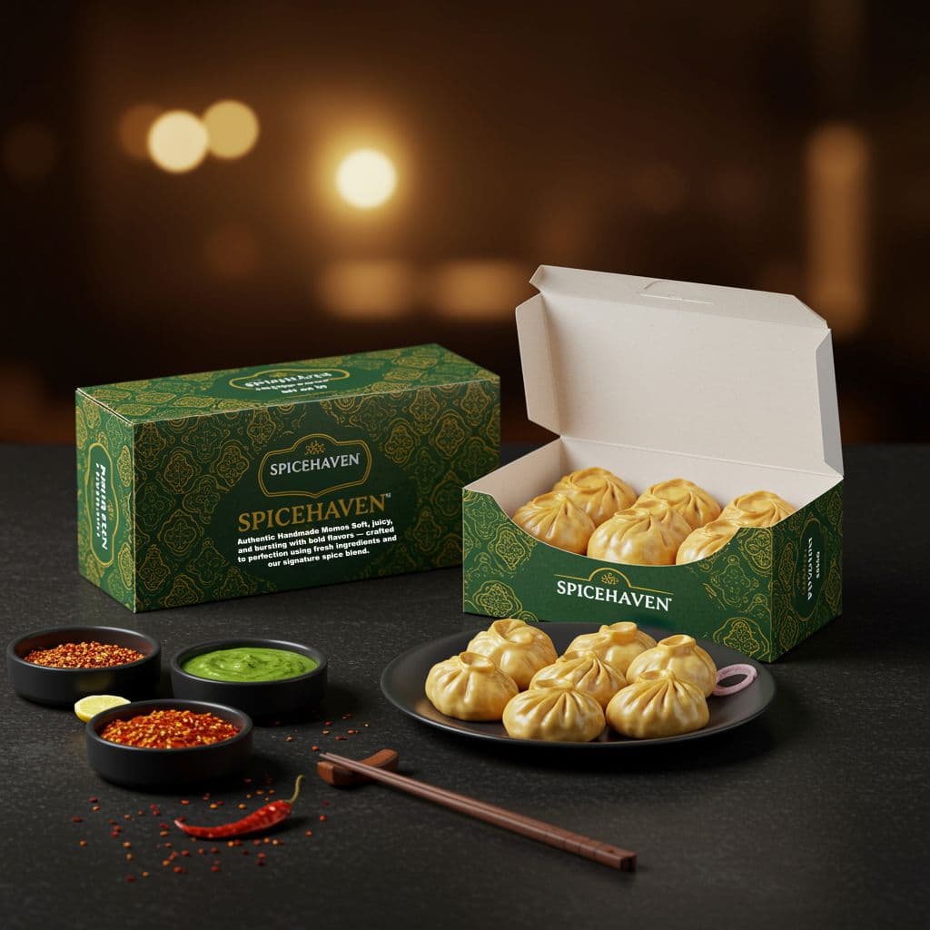 Custom Momos Boxes
