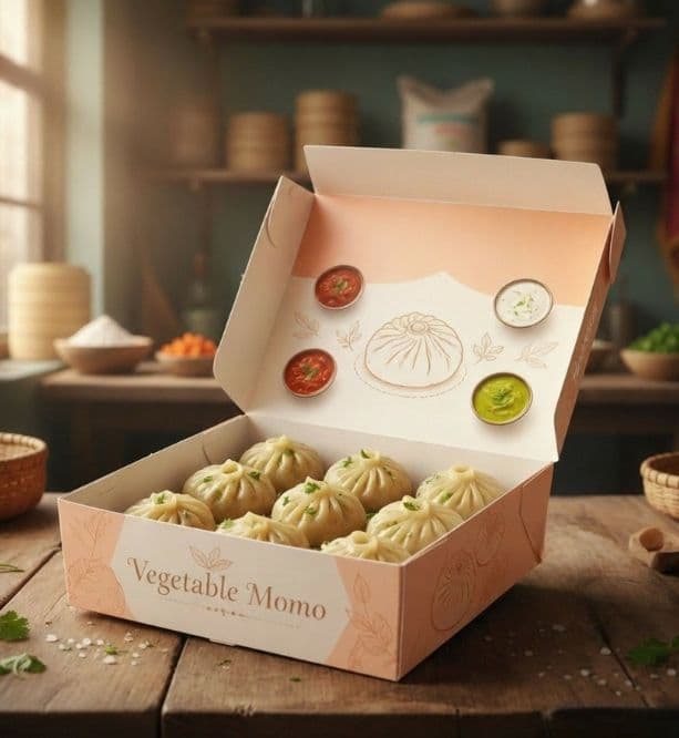 Custom Momos Boxes alternate view